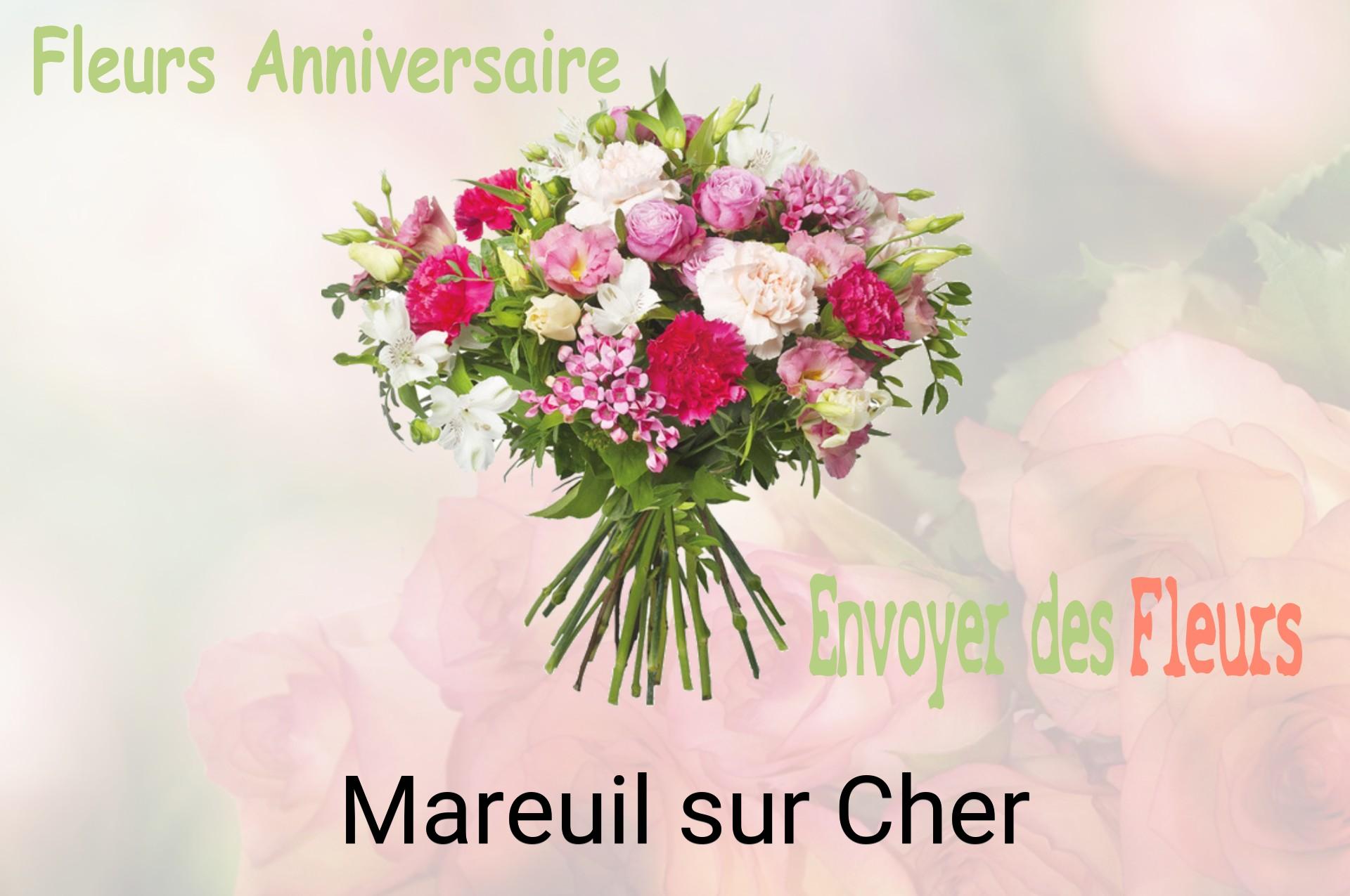 Bouquet de fleurs d’anniversaire livré à Mareuil-sur-Cher
