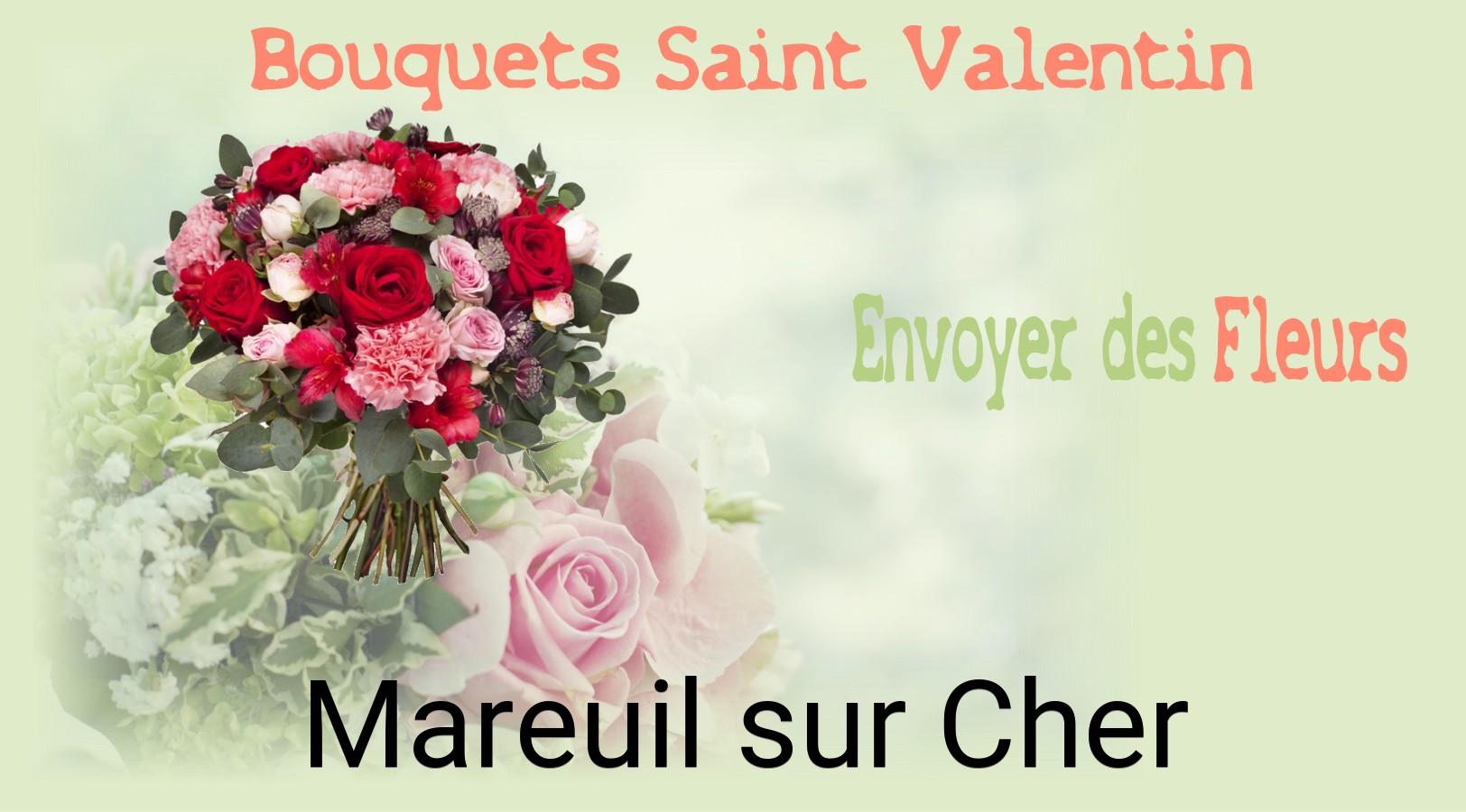 Roses de Saint-Valentin livrées à Mareuil-sur-Cher